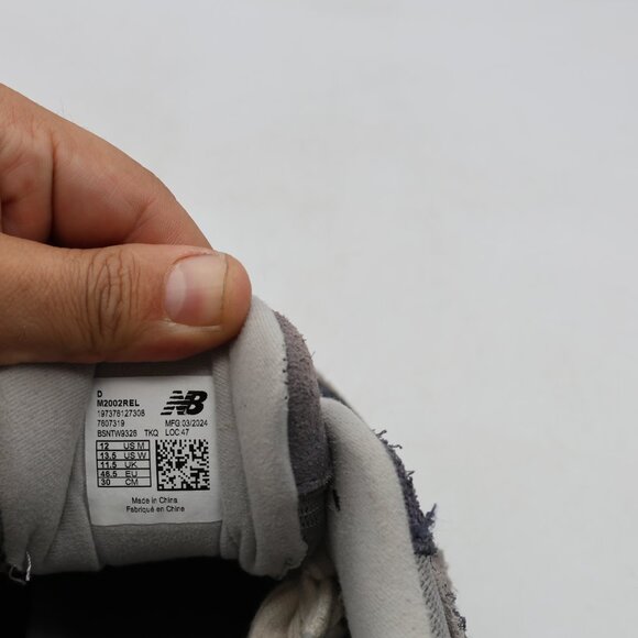 New Balance 2002R Castlerock Navy Men's Size 12 D Athletic Sneakers M2002REL - Picture 3 of 9